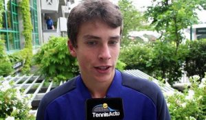 Roland-Garros 2016 - Geoffrey Blancaneaux : "Je veux gagner Roland-Garros Juniors"