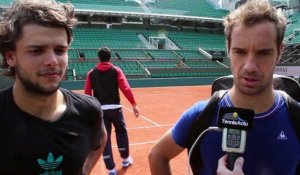 Roland-Garros 2016 - Les petits conseils de Richard Gasquet à Grégoire Barrere pour Roland