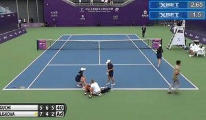 WTA - Tennis - Le drame de Misa Eguchi contre Kristyna Pliskova