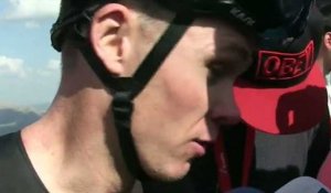 La Vuelta 2016 - Chris Froome : "Quintana a fait un show, il est très fort"