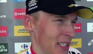La Vuelta 2016 - Robert Gesink : "C'est un grand moment de gagner cette étape à l'Aubisque"