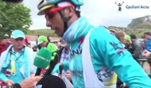 La Vuelta 2014 - Etape 15 - Fabio Aru à l'arrivée