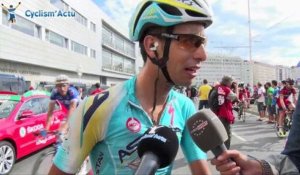 La Vuelta 2014 - Etape 17 - Fabio Aru à l'arrivée