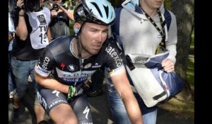 Tour de France 2014 - Etape 1 - Mark Cavendish après sa chute