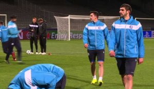 Ligue Champions: La Gantoise se prépare à jouer contre Lyon