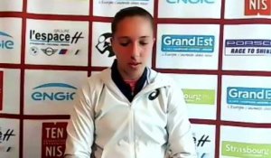 WTA - Strasbourg 2021 - Diane Parry : "Je vais essayer de profiter à fond de ma wild-card à Roland-Garros"
