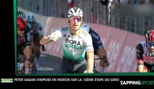Zap Sport du 18 mai 2021 : Sagan s'impose sur la 10ème étape du Giro