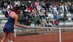 WTA - Strasbourg 2021 - Océane Dodin : "Je vais aller faire des soins et ça sera bien guéri pour Roland-Garros"