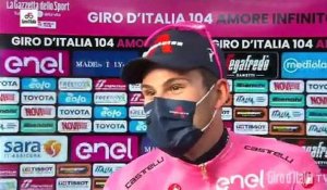 Tour d'Italie 2021 - Filippo Ganna : "I enjoyed hearing the crowd of Piedmont yelling my name today"