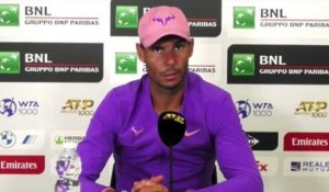 ATP - Rome 2021 - Rafael Nadal : "Reilly Opelka ? He's a very tough opponent to play. Super difficult. He has huge, huge serve"