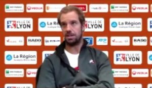 ATP - Lyon 2021 - Richard Gasquet : "J'ai regardé les stats... avec Jo, Gilles et Gaël, on a gagné 2 000 matchs à 4 !"