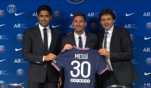 Foot: "Heureux", Messi est à Paris pour gagner la Ligue des Champions