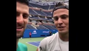 US Open 2021 - Novak Djokovic a posé le pied à New York et vise le Grand Chelem calendaire ! Son premier entrainement à Flushing-Meadows