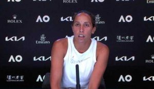 Open d'Australie 2022 -  Madison Keys, for the 5th time in her career in the semis of a Grand Slam: "It means a lot to me"