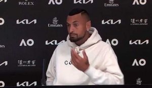 Open d'Australie 2022 - Nick Kyrgios : "With everything I've been through over the past four or five months and having gone through Covid-19 a week ago, I'm proud of how I've responded"