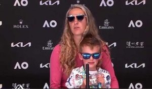 Open d'Australie 2022 - Victoria Azarenka : "I always feel privileged to have my son with me at tournaments"
