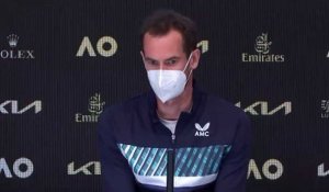 Open d'Australie 2022 - Andy Murray : "This is where I lost my last match, three years ago and to come back, win a match in 5 sets, it's great"