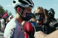 Tour d'Espagne 2022 - Carlos Rodriguez à l'arrivée de la 20e étape de La Vuelta !