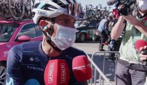 Tour d'Espagne 2022 - Enric Mas à l'arrivée de la 20e étape de La Vuelta où il va terminer 2e derrière Remco Evenepoel !