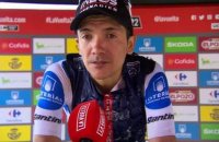 Tour d'Espagne 2022 - Richard Carapaz à l'arrivée de la 20e étape de La Vuelta, sa 3e victoire d'étape sur ce Tour !