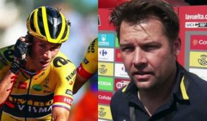 Tour d'Espagne 2022 - Addy Engels : "Primoz Roglic was not well this morning... The best thing for him was to give up and we have to accept this situation"