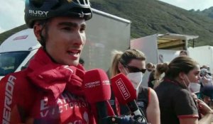 Tour d'Espagne 2022 - Edoardo Zambanini à l'arrivée de la 9e étape de La Vuelta !