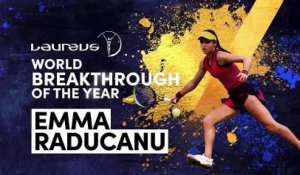WTA - LAUREUS WORLD SPORTS AWARDS 2022 - Emma Raducanu, Prix Laureus Révélation de l’Année 2022