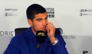 ATP - Madrid 2022 - Carlos Alcaraz : "I think I'm ready to win a Grand Slam, it's my goal of the year"
