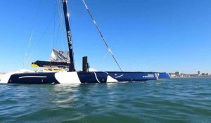 Transat Jacques Vabre: Vol de nuit à bord du Maxi Edmond de Rothschild