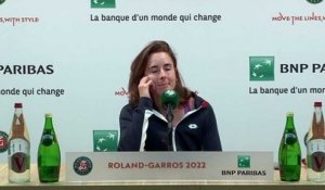 Roland-Garros 2022 - Alizé Cornet : "Je n'ai pas du tout le couteau sous la gorge d'arrêter ou quoi que ce soit, c'est moi qui décide"