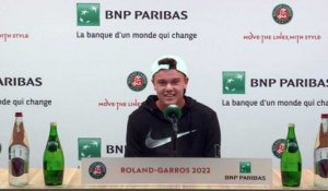 Roland-Garros 2022 - Holger Rune : "World No. 1, you know, that's my goal, I don't hide it because I can beat anyone"