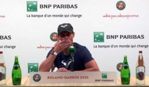 Roland-Garros 2022 - Rafael Nadal : "For me there is no real surprise, Casper Ruud is one of the candidates, he is one of those who can win"