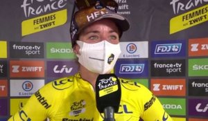 Tour de France Femmes 2022 - Marianne Vos : "I don’t realize yet that I won in the Yellow Jersey !"