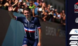 Championnats d'Europe 2022 - Arnaud Démare : "J'ai choisi la bonne roue, celle de Fabio Jakobsen mais il était très fort"