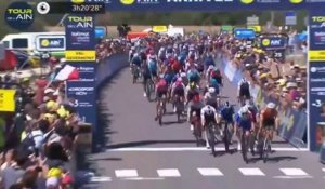 Tour de l'Ain 2022 - Rémi Cavagna frustré ! Jake Stewart la 1ère étape et leader, Romain Cardis 2e !