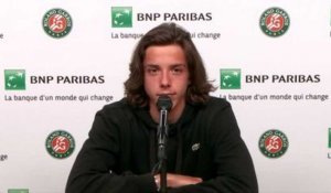Roland-Garros 2021 - Arthur Cazaux : "Une grande fierté d'être dans le grand tableau et c'est sur une continuité"