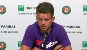 Roland-Garros 2021 - Enzo Couacaud : ""Déçu, c'est la première émotion qui ressort, un peu déçu parce que je rate le coche en fin de troisième set"