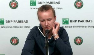 Roland-Garros 2021 - Barbora Krejcikova : "If I was 17 like Coco Gauff and I was in the quarterfinals I don't know how I would feel"