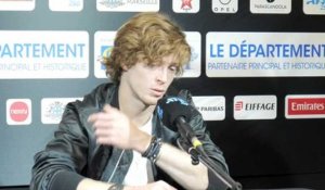 ATP - Marseille 2022 - Andrey Rublev, his start of the season and before playing Richard Gasquet at the Open 13