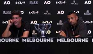 Open d'Australie 2022 - Nick Kyrgios and Thanasi Kokkinakis : "We didn't expect to make ATP Finals especially after playing one tournament for the year together. It's pretty fucking crazy, really.