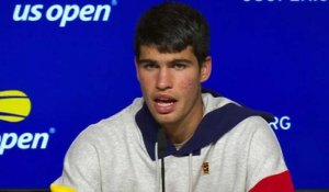 US Open 2021 - Carlos Alcaraz : "I know that in Spain, they are talking about me a lot, and, yeah, I trying not to think about this, about this