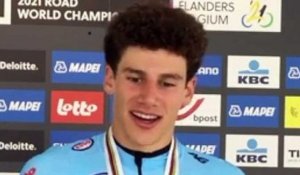 Championnat du monde sur route 2021 - CLM - Juniors - Alec Segaert : "It's still incredible to be able to finish 3rd and be a bronze medal"