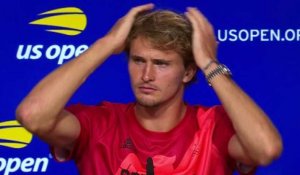 US Open 2021 - Alexander Zverev : "I feel like I was the first player to beat Novak Djokovic in a very big match this year"