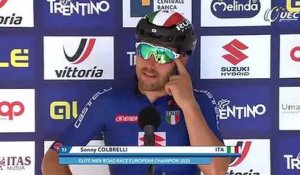 Championnat d'Europe 2021 - Men Elite Road Race - Sonny Colbrelli, home title : "It's incredible"