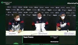 Coupe Davis 2021 - Sébastien Grosjean : "Ça a été long et difficile mais je je suis très fier de mes joueurs !"