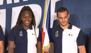 JO de Tokyo: la judoka Agbegnenou et le gymnaste Aït Saïd porte-drapeaux de la France
