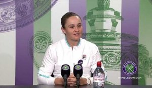 Wimbledon 2021 - Ashleigh Barty : "To be successful here at Wimbledon, to realize my biggest dream, has been absolutely amazing"