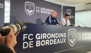 Foot: "L'heure tourne en défaveur des Girondins", s'agace Lopez (Bordeaux)