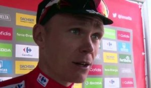 La Vuelta 2017 - Chris Froome : "Demain dimanche ? Des attaques de partout"