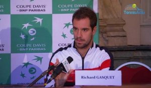 Coupe Davis 2017 - Richard Gasquet : "Je ne m'attendais à rien"